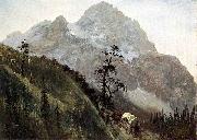 Western_Trail_the_Rockies Albert Bierstadt